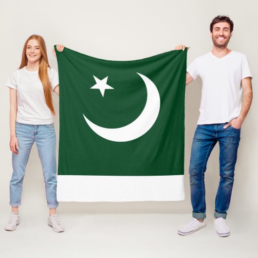 Vlag van het Pakistaanse medium Fleece Deken (In situ)