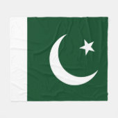Vlag van het Pakistaanse medium Fleece Deken (Voorkant (Horizontaal))
