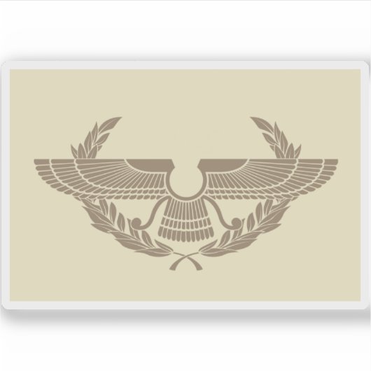 Vlag van het Parthische Rijk Sticker (Voorkant)