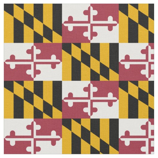 Vlag van het Patriottische Maryland Stof (Close Up)