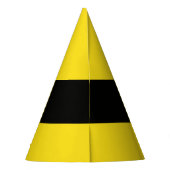 Vlag van het Pet van de Baden-Württemberg-partij Feesthoedjes (Achterkant)