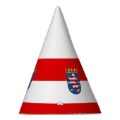 Vlag van het Pet van de partij Hessen Feesthoedjes (Rechts)