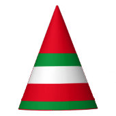 Vlag van het Pet van de partij Noordrijn-Westfalen Feesthoedjes (Voorkant)