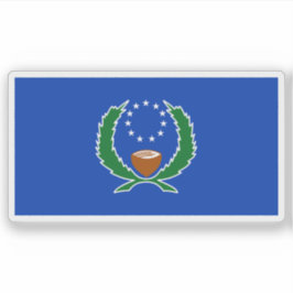 Vlag van het Pohnpeiaanse volk, Micronesia, Oceani Sticker
