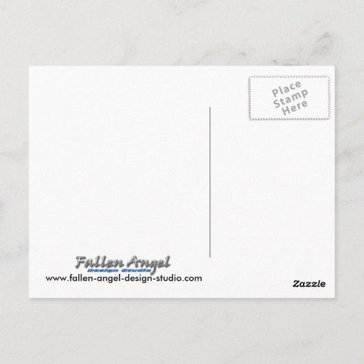 Vlag van het Portugese Briefkaart (Achterkant)