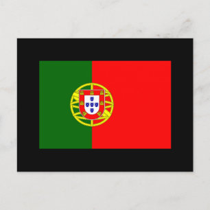 Vlag van het Portugese Briefkaart