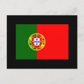 Vlag van het Portugese Briefkaart (Voorkant)