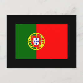 Vlag van het Portugese Briefkaart