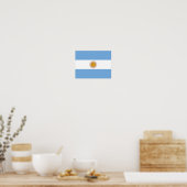 Vlag van het Poster Argentinië (Keuken)