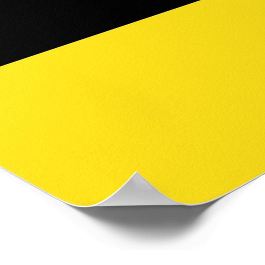 Vlag van het Poster Baden-Württemberg (Hoek)