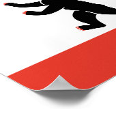 Vlag van het Poster Berlijn (Hoek)