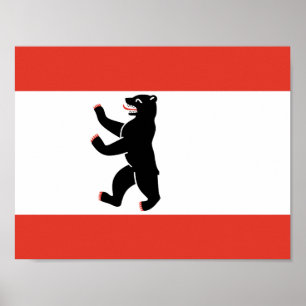 Vlag van het Poster Berlijn