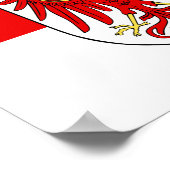 Vlag van het Poster Brandenburg (Hoek)