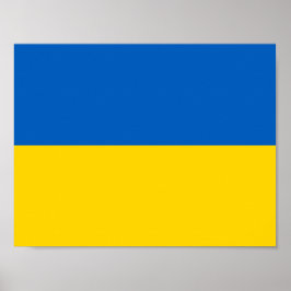 Vlag van het Poster Oekraïne