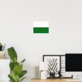 Vlag van het Poster Saksen (Thuiskantoor)