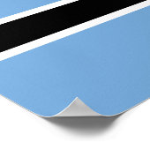 Vlag van het Poster van Botswana (Hoek)