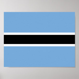 Vlag van het Poster van Botswana