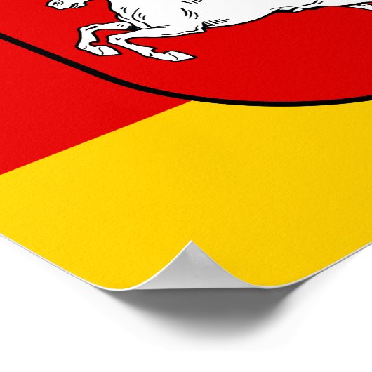 Vlag van het Poster van Nedersaksen (Hoek)