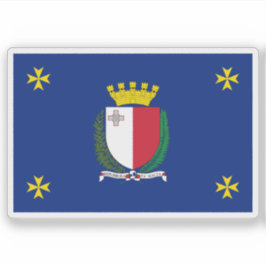 Vlag van het President Malta Sticker