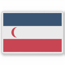 Vlag van het protectoraat Madagaskar (1885-1896) Sticker