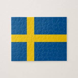 Vlag van het Raadsel van Zweden Legpuzzel