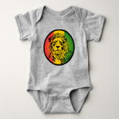 vlag van het reggae lion romper (Voorkant)