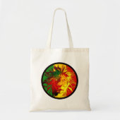 vlag van het reggae lion tote bag (Voorkant)