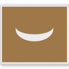 Vlag van het rijk Bornu (1380-1884) Sticker