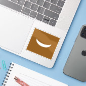 Vlag van het rijk Bornu (1380-1884) Sticker (Laptop met iPhone)