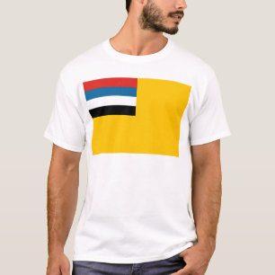 vlag van het Rijk van Manchukuo 滿 國; 满 洲 国; 滿 洲 国 T-shirt