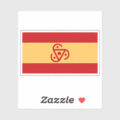 Vlag van het Romeinse Rijk Sticker (Vel)