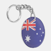 Vlag van het Ronde van Australië Sleutelhanger (Voorkant Links)