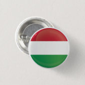 vlag van het rondpictogram Hongarije Ronde Button 3,2 Cm (Voorkant /achterkant)