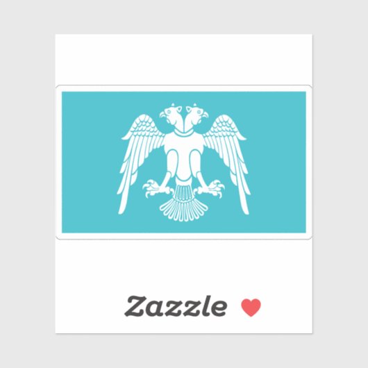 Vlag van het Seltsjoekse Rijk Sticker (Vel)