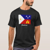 Vlag van het Shirt van Acadiana (Voorkant)