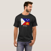 Vlag van het Shirt van Acadiana (Voorkant volledig)