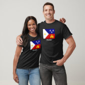 Vlag van het Shirt van Acadiana (Unisex)