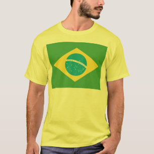 Vlag van het Shirt van de Braziliaanse Mannen