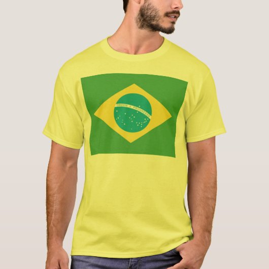 Vlag van het Shirt van de Braziliaanse Mannen (Voorkant)