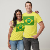 Vlag van het Shirt van de Braziliaanse Mannen (Unisex)