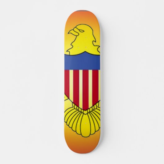 Vlag van het Skateboard van de Maagdeneilanden (Voorkant)