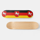 Vlag van het Skateboard van Nedersaksen (Horizontaal)