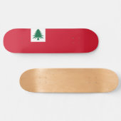 Vlag van het Skateboard van New England (Horizontaal)