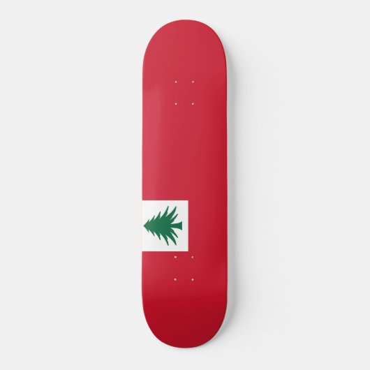 Vlag van het Skateboard van New England (Voorkant)