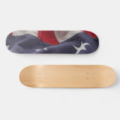 vlag van het skateboard van Verenigde Staten (Horizontaal)