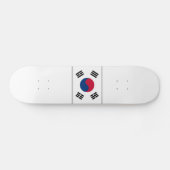 Vlag van het skateboard van Zuid-Korea (Horizontaal)