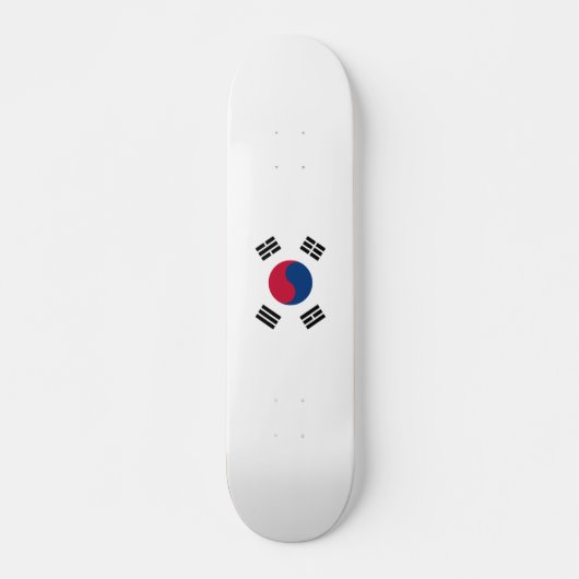 Vlag van het skateboard van Zuid-Korea (Voorkant)