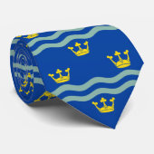 Vlag van het Stropdas Cambridgeshire (Opgerold)