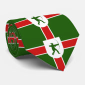 Vlag van het Stropdas Nottinghamshire (Opgerold)