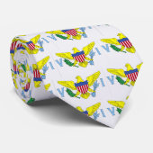 Vlag van het Stropdas van de Maagdeneilanden (Opgerold)